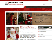 Tablet Screenshot of christmasflick.com